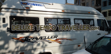 16+1 seater 2x1 seater deluxe tempo traveller hire