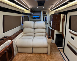 10 seater luxury force urbania hire