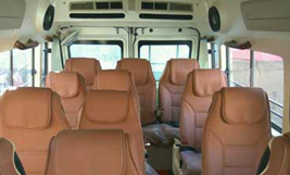 12+1 seater 2x1 tempo traveller hire