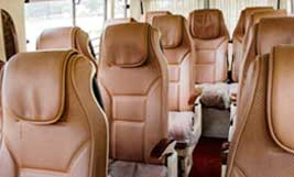 12 seater 2x1 tempo traveller hire in delhi