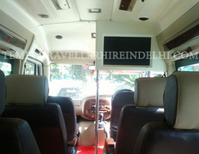 rent 10 seater deluxe 1x1 tempo traveller