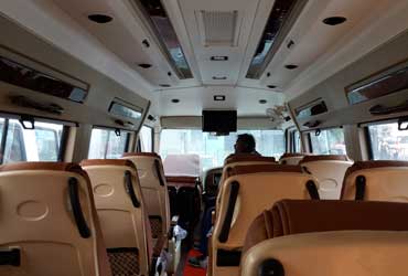 15 seater luxury 2x1 tempo traveller